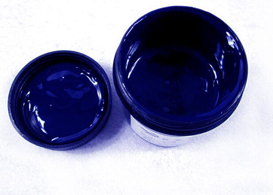 ประเทศจีน วางรูปร่าง PCB บัดกรีหน้ากากหมึกยูวีรักษาได้ประสานสีฟ้าหน้ากาก ROHS SGS ผู้ผลิต